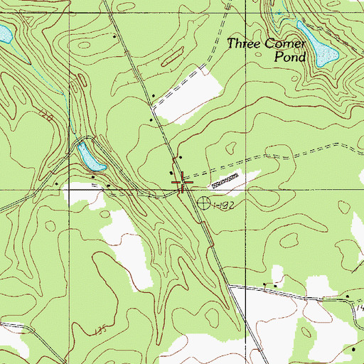 Topographic Map of Seivern School (historical), SC