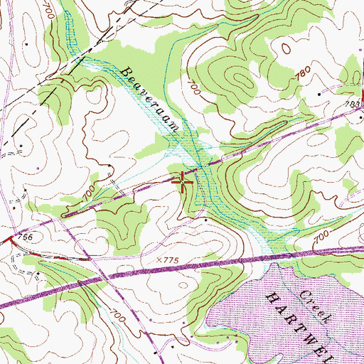 Topographic Map of Church of God (historical), SC