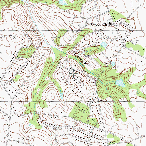 Topographic Map of Clearview, SC