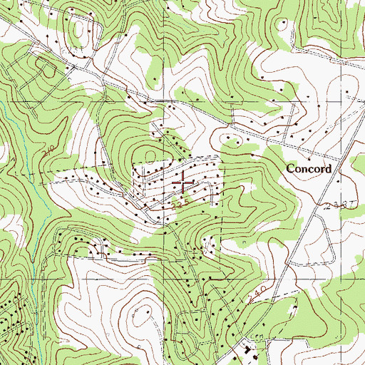 Topographic Map of Franklin Place, SC