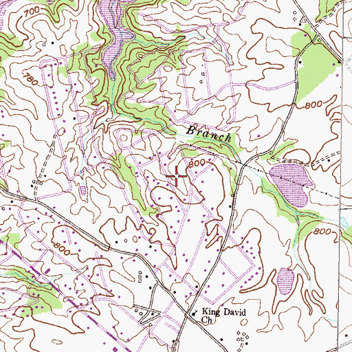 Topographic Map of Indian Hills, SC