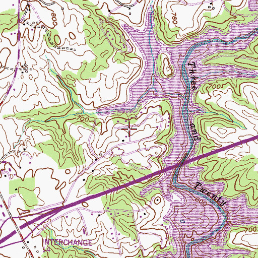 Topographic Map of Leisure Village, SC