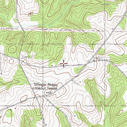 Topographic Map of Mount View School (historical), SC