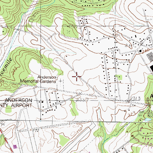 Topographic Map of New Prospect Elementary School, SC