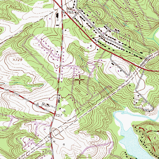 Topographic Map of Normandy Park, SC