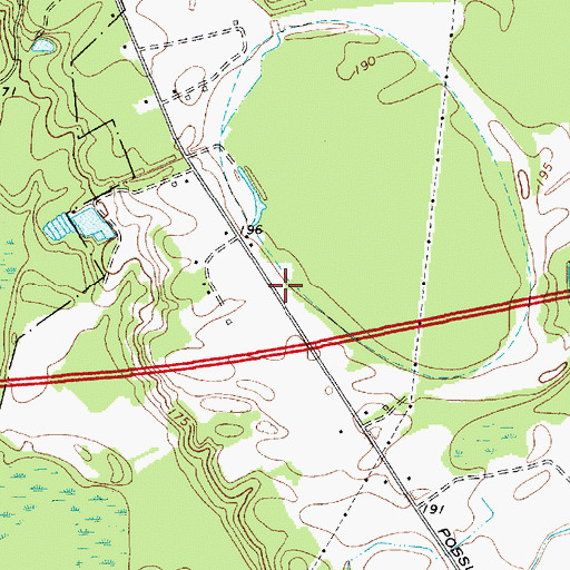 Topographic Map of Emmanuel School (historical), SC