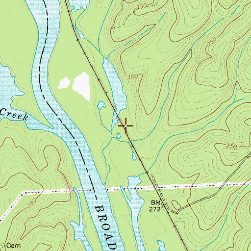 Topographic Map of Sueville (historical), SC