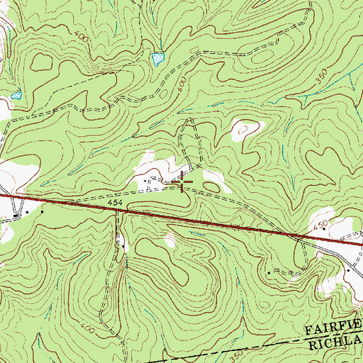 Topographic Map of Turner School (historical), SC