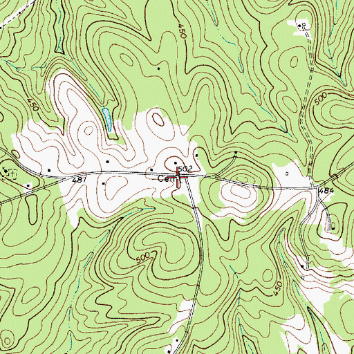 Topographic Map of Union School (historical), SC