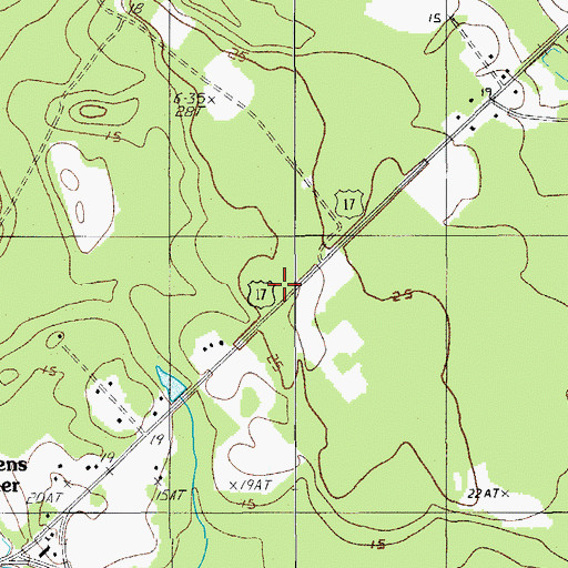 Topographic Map of Jerusalem School (historical), SC