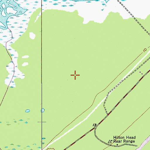 Topographic Map of Long Cove Plantation, SC