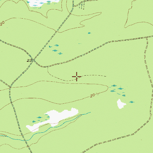 Topographic Map of May River Neck, SC