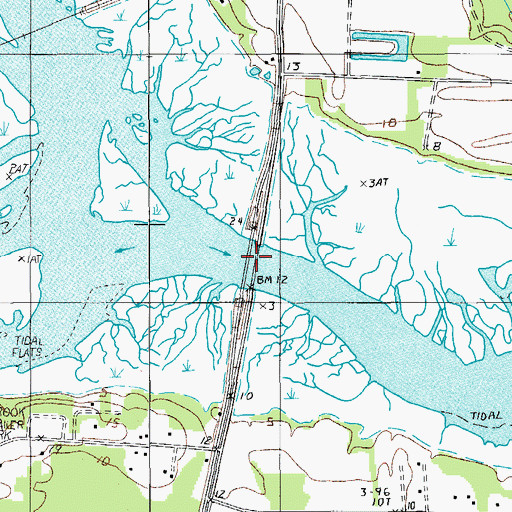 Topographic Map of Port Royal Ferry (historical), SC