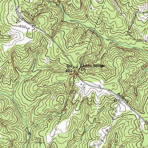 Topographic Map of Sunview Lake, SC