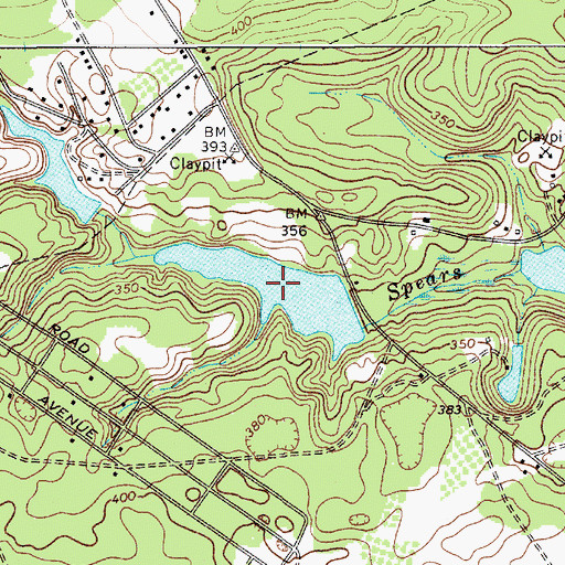 Topographic Map of Rotureau Lake, SC