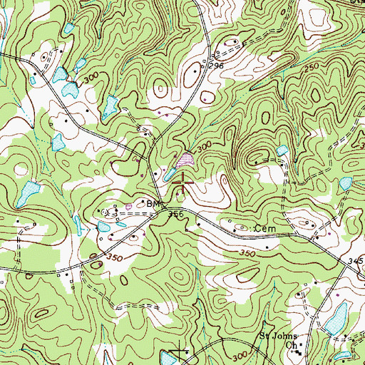 Topographic Map of Wetze Pond D-0540 Dam, SC