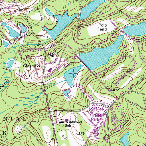 Topographic Map of Boyds Pond One, SC