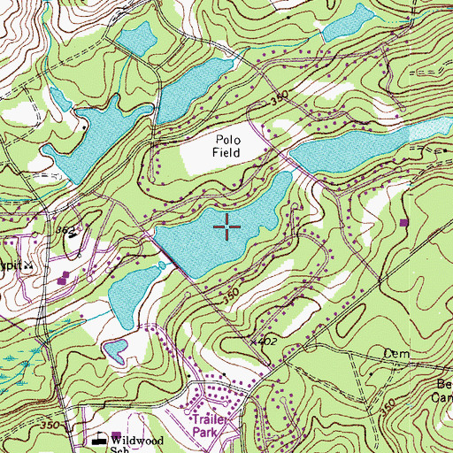 Topographic Map of Boyds Pond Two, SC