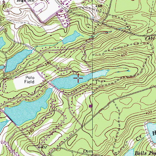 Topographic Map of Boyds Pond Three, SC