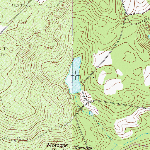 Topographic Map of Redmonds Pond, SC