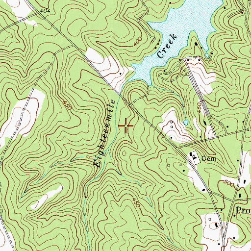 Topographic Map of South Carolina Noname 32087 D-1714 Dam, SC