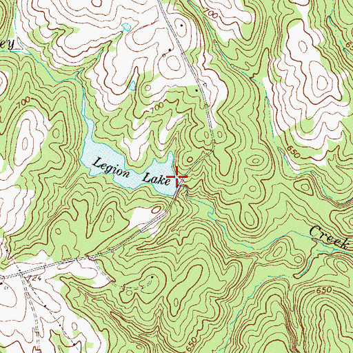 Topographic Map of South Carolina Noname 01002 D-0914 Dam, SC