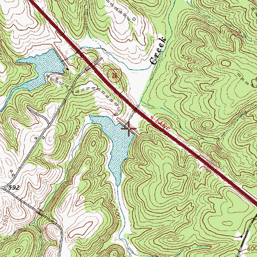 Topographic Map of Duncan Creek WCD Dam Number Seven D-3005, SC