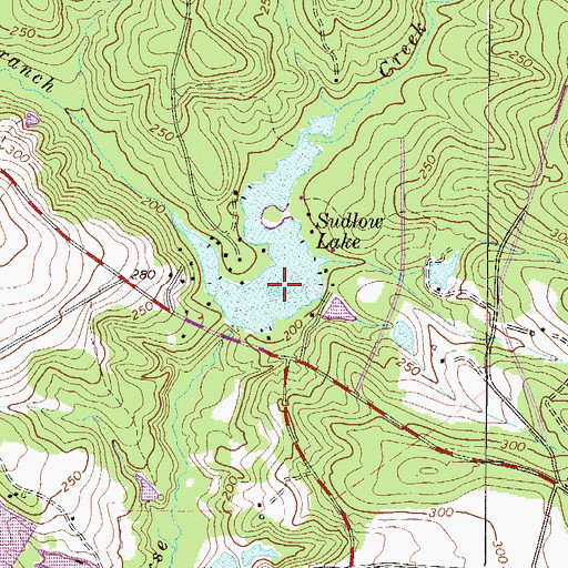 Topographic Map of South Carolina Noname 02007 D-1993 Dam, SC