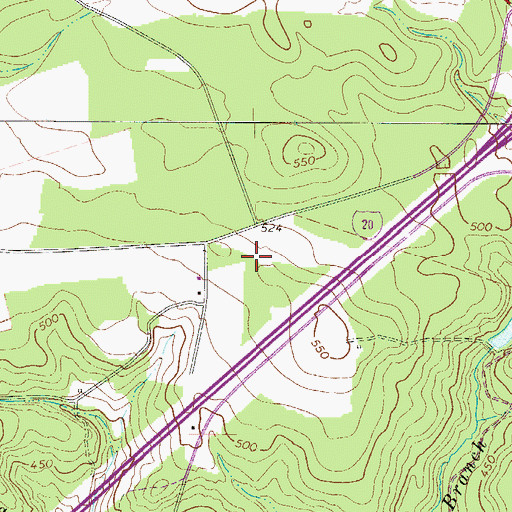 Topographic Map of South Carolina Noname 02009 D-0823 Dam, SC