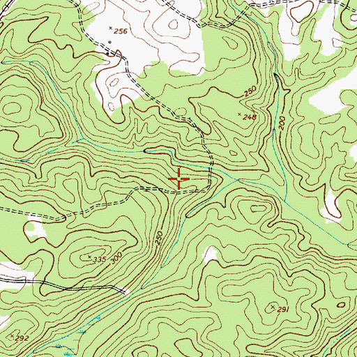 Topographic Map of Whitehead Brothers Pond, SC