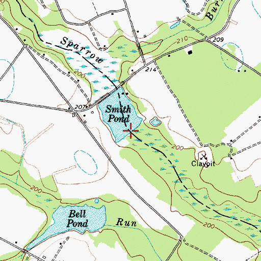Topographic Map of South Carolina Noname 31001 D-2425 Dam, SC