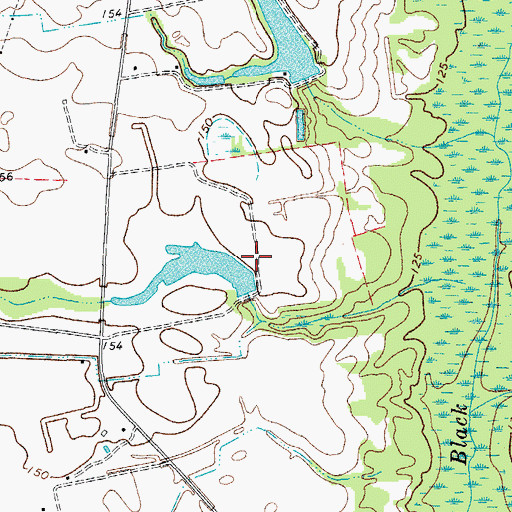 Topographic Map of South Carolina Noname 31004 D-2423 Dam, SC