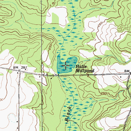 Topographic Map of South Carolina Noname 31015 D-2413 Dam, SC