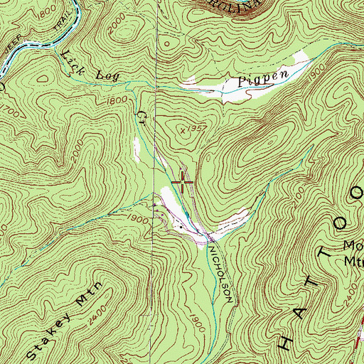 Topographic Map of South Carolina Noname 37026 D-1631 Dam, SC