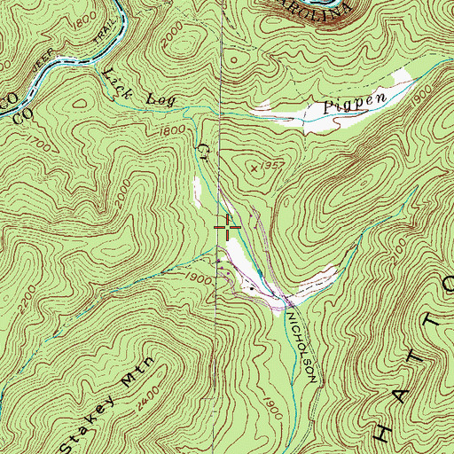 Topographic Map of Lake Front Homes Pond, SC