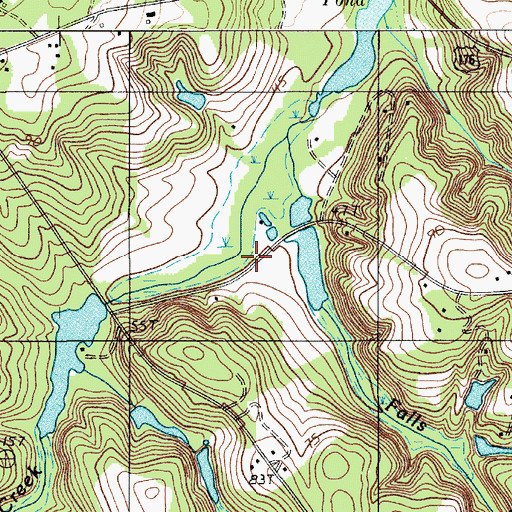 Topographic Map of South Carolina Noname 09008 D-2621 Dam, SC