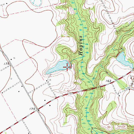 Topographic Map of South Carolina Noname 35029 D-3456 Dam, SC