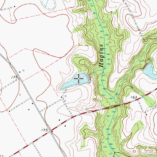 Topographic Map of Smith Pond, SC