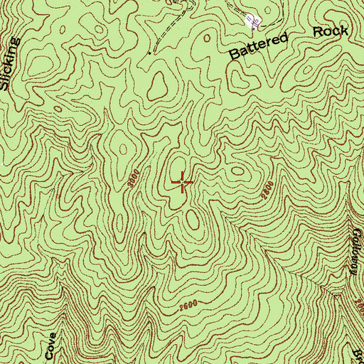 Topographic Map of South Carolina Noname 39006 D-1946 Dam, SC