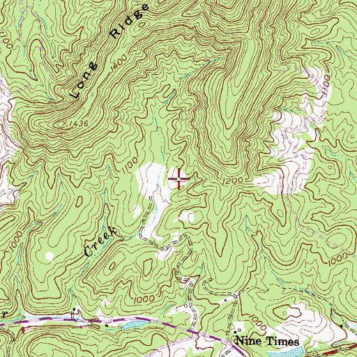 Topographic Map of Lake Diana, SC