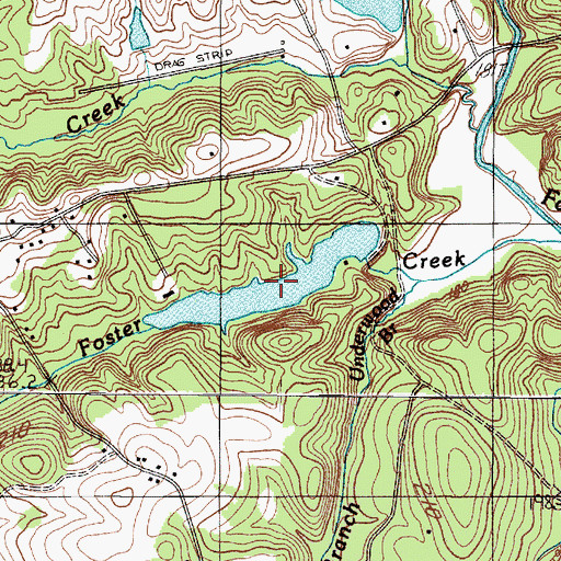 Topographic Map of G Johnson Lake, SC