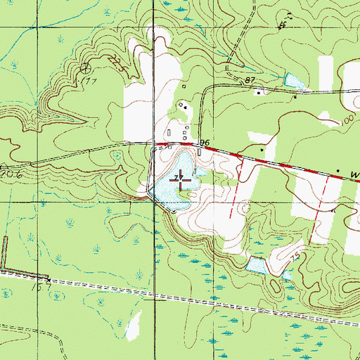 Topographic Map of Rumphs Pond, SC