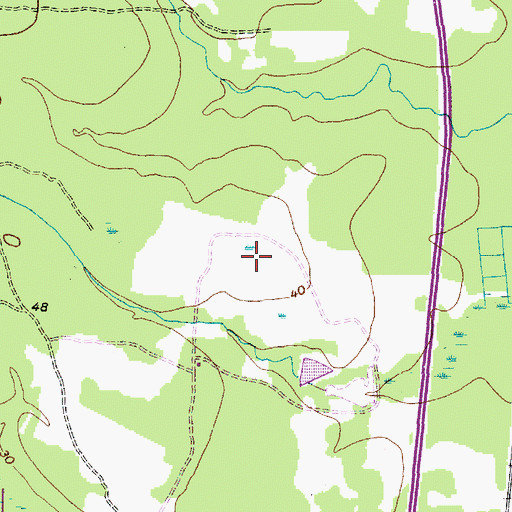 Topographic Map of Scott Whaley Lake, SC