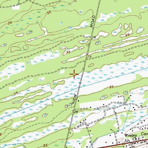 Topographic Map of South Carolina Noname 10063 D-3044 Dam, SC