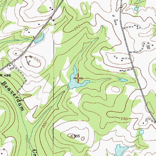 Topographic Map of Martins Pond D-1471 Dam, SC