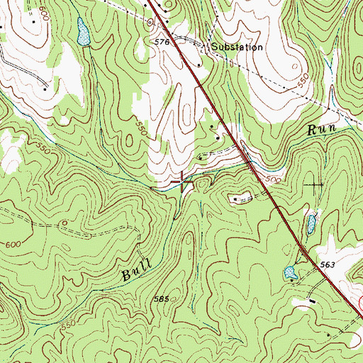 Topographic Map of Rocky Creek WCD Dam Number Eight D-0214, SC