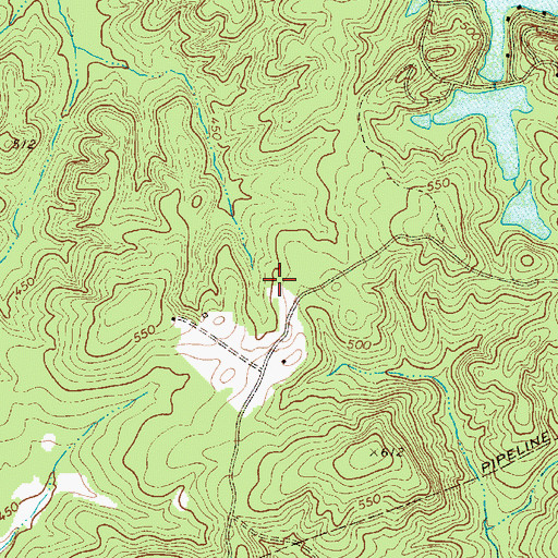 Topographic Map of South Carolina Noname 12027 D-0226 Dam, SC