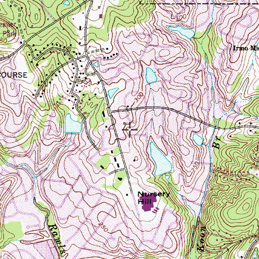 Topographic Map of Coldstream Pond Dam, SC