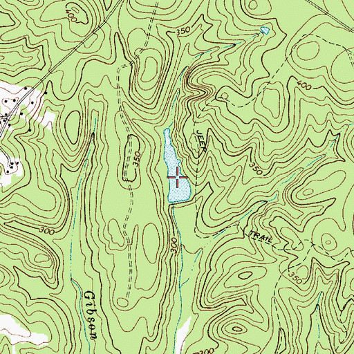 Topographic Map of South Carolina Noname 20021 D-0438 Dam, SC