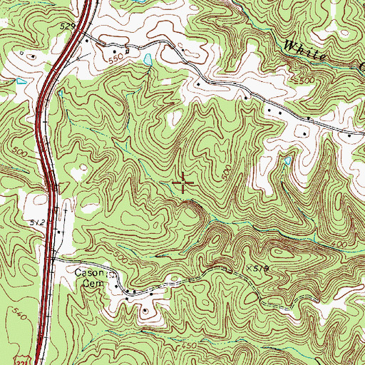 Topographic Map of Doctor Taylors Pond D-1570 Dam, SC